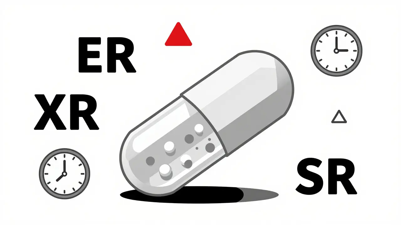 How to Read Directions for Extended-Release Medications on Labels