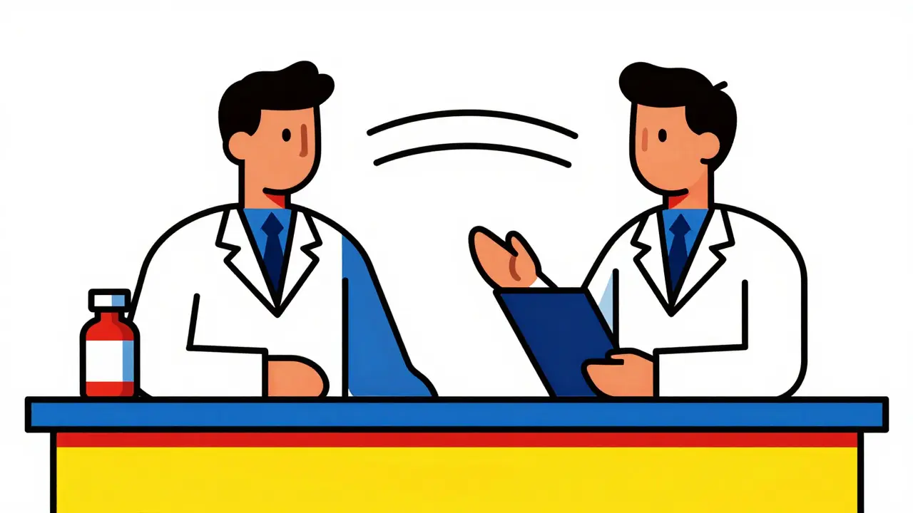 Communicating with prescribers: when pharmacists recommend generics